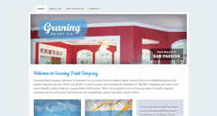 Desktop Screenshot of graningpaint.com